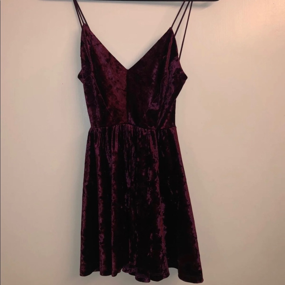 Velvet Romper - Picture 2 of 2
